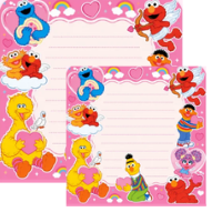 Sesame Street Love & Rainbows Notepad | 4×6 & 3×3