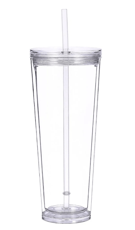 24oz Acrylic Snow globe - Elevated Wings