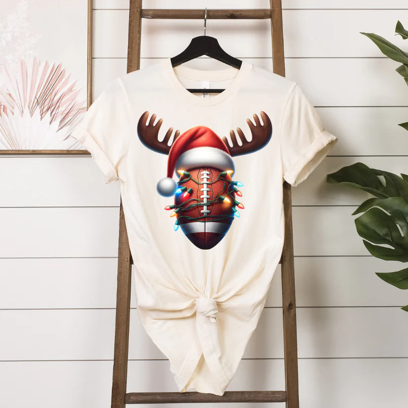 Football Christmas t-shirt