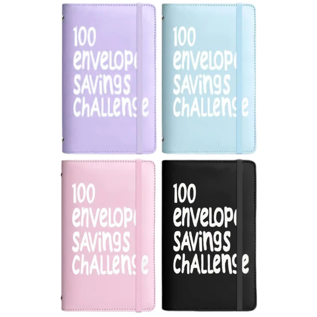 100 Envelope Challenge Binder Savings Envelopes For Money Challenge Money Saving Binder To Save 5050 Dollars For Budget Tracking