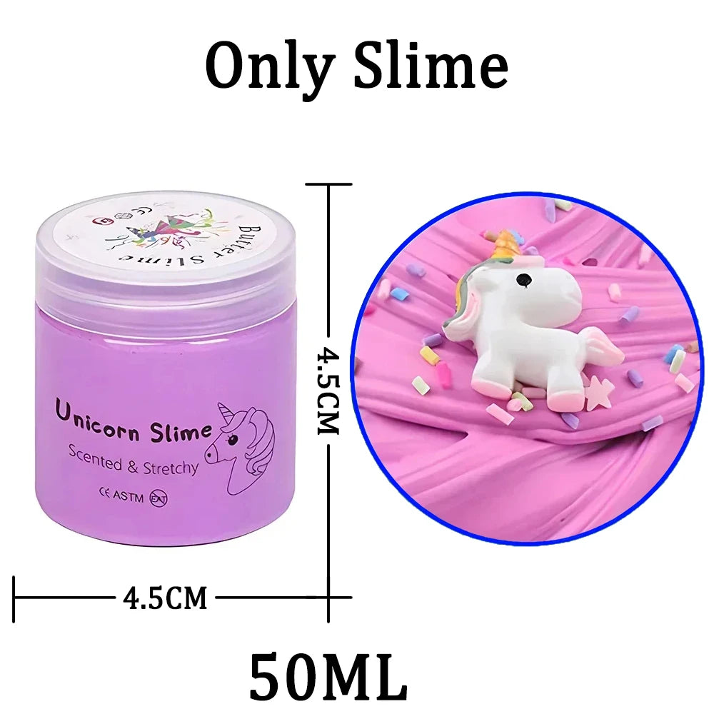 Butter Slime Putty Set with Elasticity and Softness for Adults to Relieve Stress and Anxiety, DIY Toys