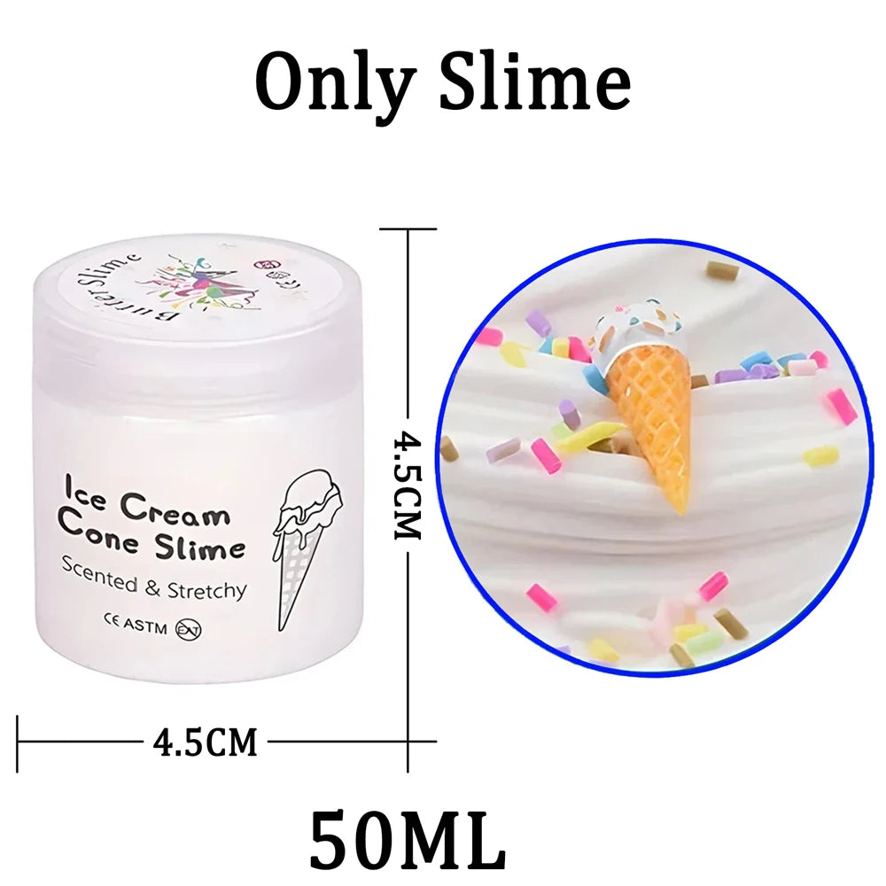 Butter Slime Putty Set with Elasticity and Softness for Adults to Relieve Stress and Anxiety, DIY Toys