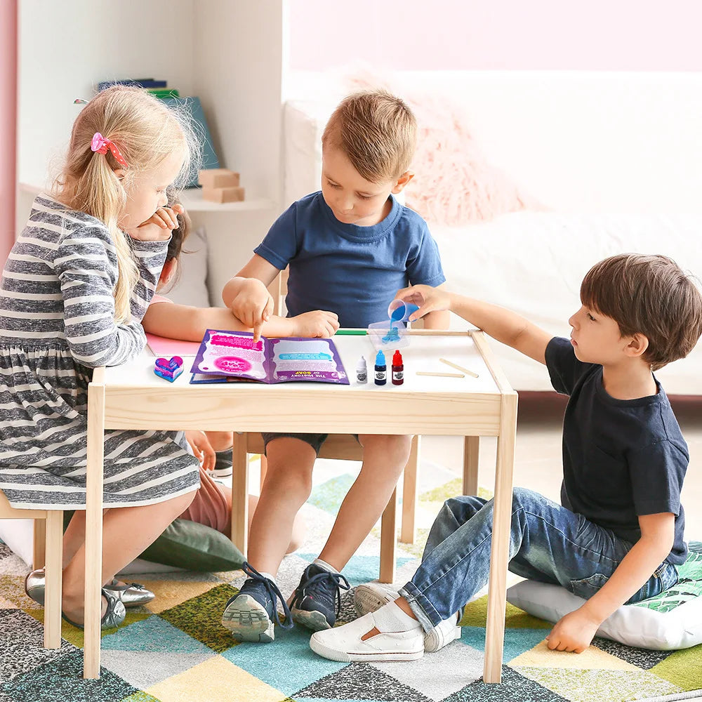 Slime Making Kits Children Science Experiment Toy Foam Glue Slime Diy Handmade Slime Science Experiment