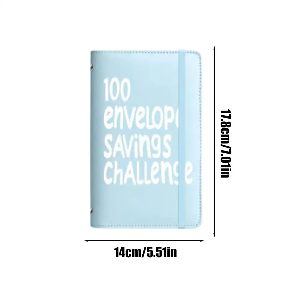 100 Envelope Challenge Binder Savings Envelopes For Money Challenge Money Saving Binder To Save 5050 Dollars For Budget Tracking