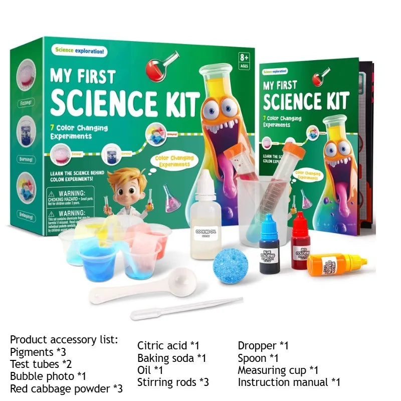 Slime Making Kits Children Science Experiment Toy Foam Glue Slime Diy Handmade Slime Science Experiment