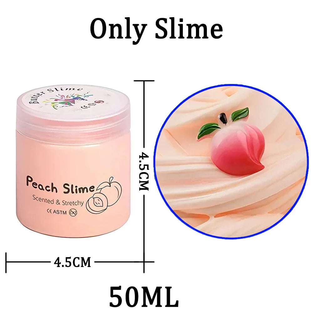 Butter Slime Putty Set with Elasticity and Softness for Adults to Relieve Stress and Anxiety, DIY Toys