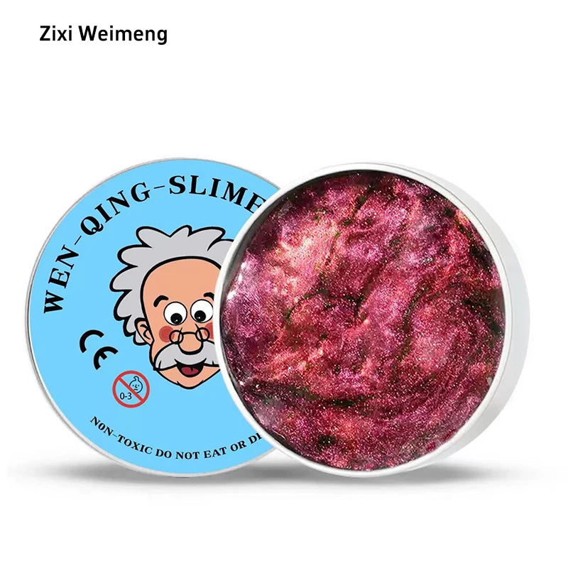 Safe Non-Toxic Color Changing Slime, Slippery Bubble Gel Mud Elastic Putty, Sensory Fidget Toy for Kids, 2026 Stress Relief Gift