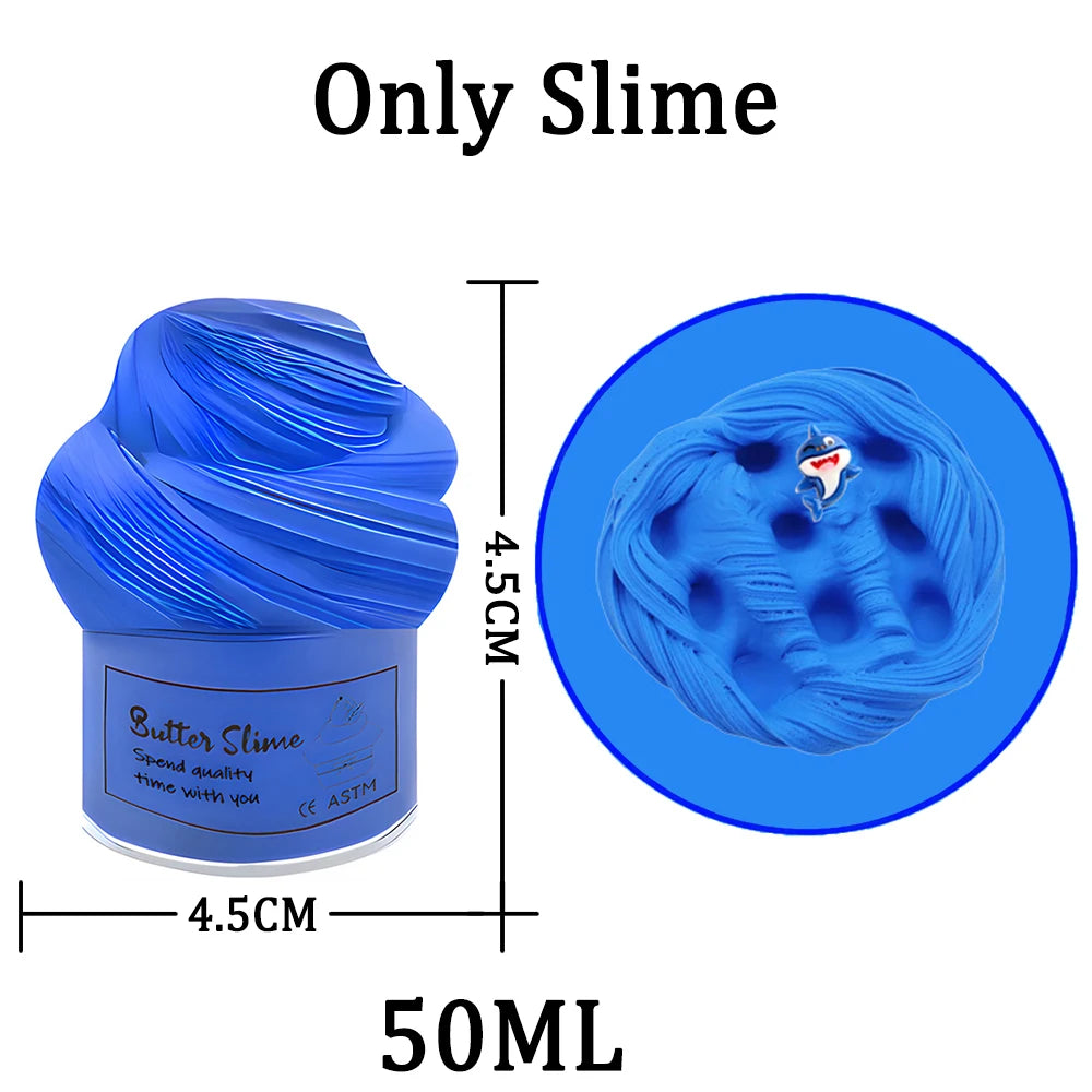 Butter Slime Putty Set with Elasticity and Softness for Adults to Relieve Stress and Anxiety, DIY Toys