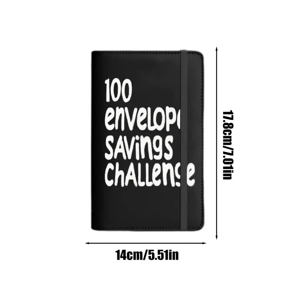 100 Envelope Challenge Binder Savings Envelopes For Money Challenge Money Saving Binder To Save 5050 Dollars For Budget Tracking