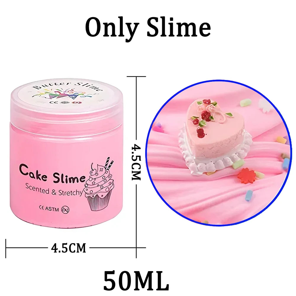 Butter Slime Putty Set with Elasticity and Softness for Adults to Relieve Stress and Anxiety, DIY Toys
