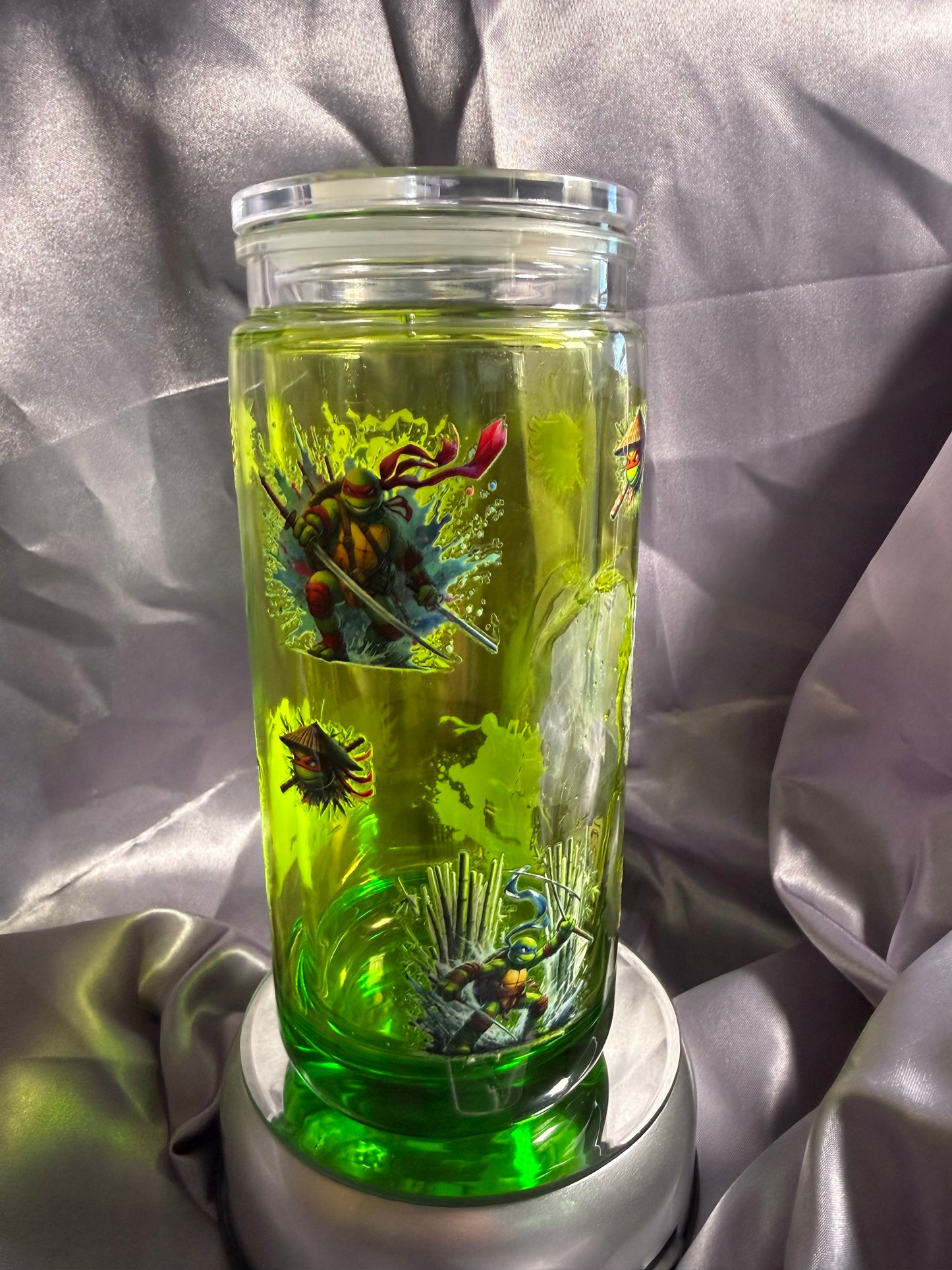 Ninja Snow Globe with Slime