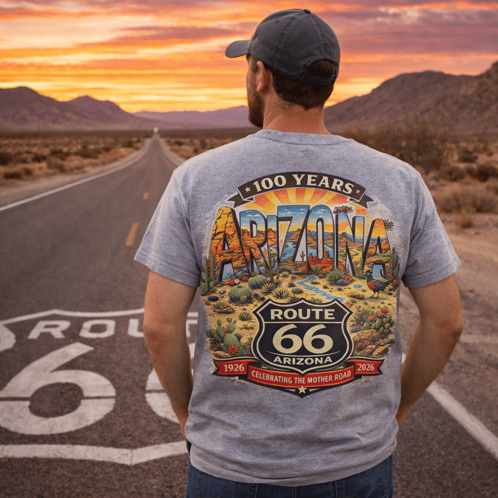 Route 66 T-Shirts - Elevated Wings
