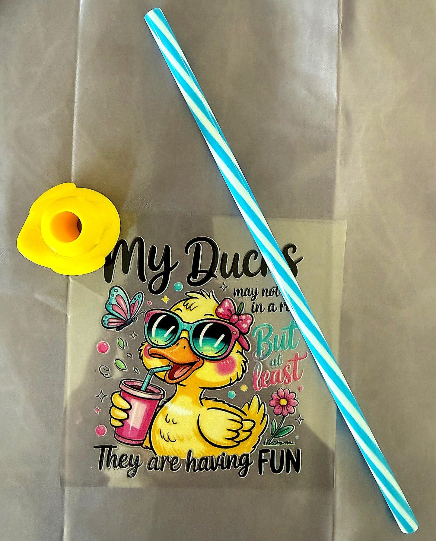 Wrap with Straw toppers - Elevated Wings