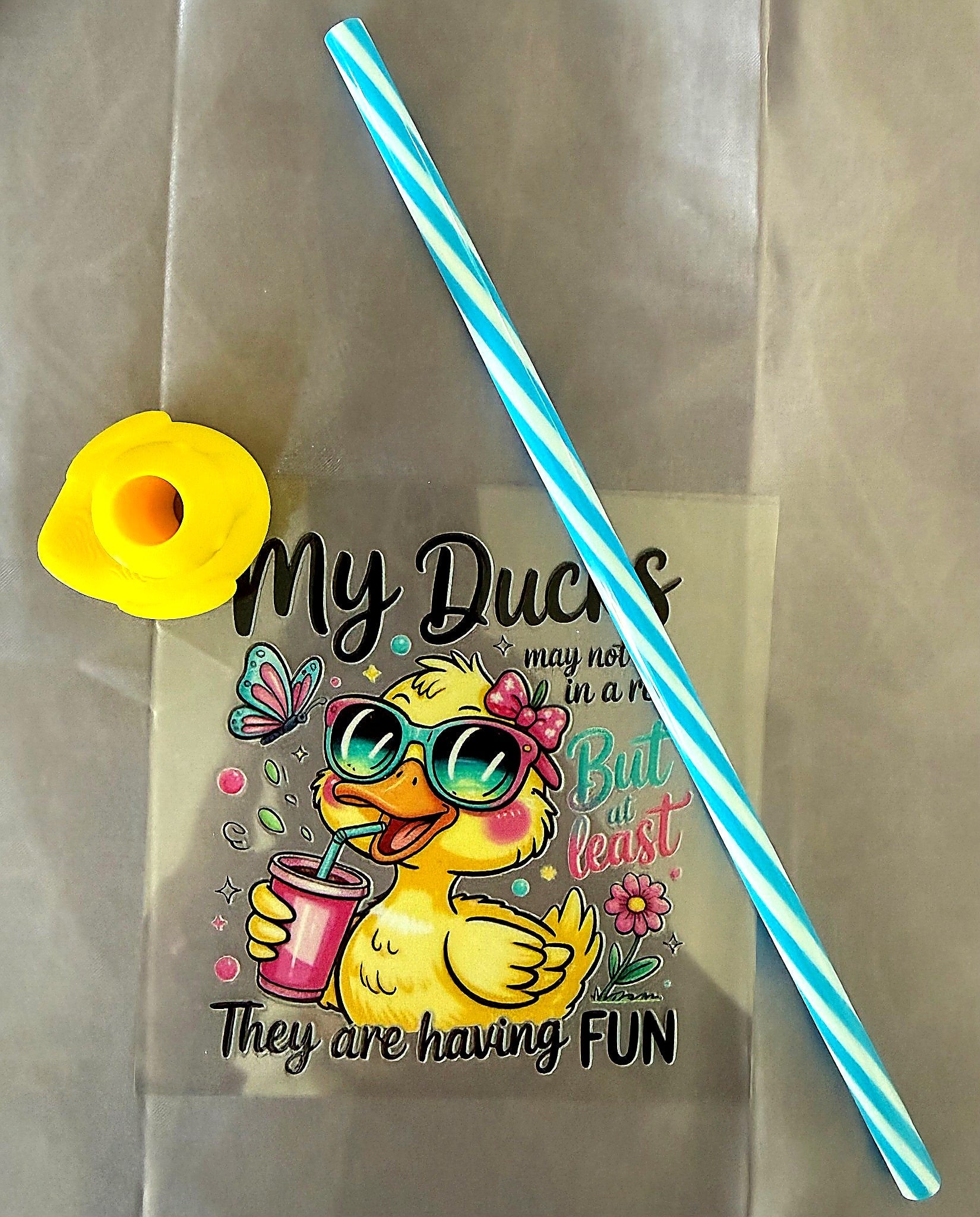 Wrap with Straw toppers - Elevated Wings