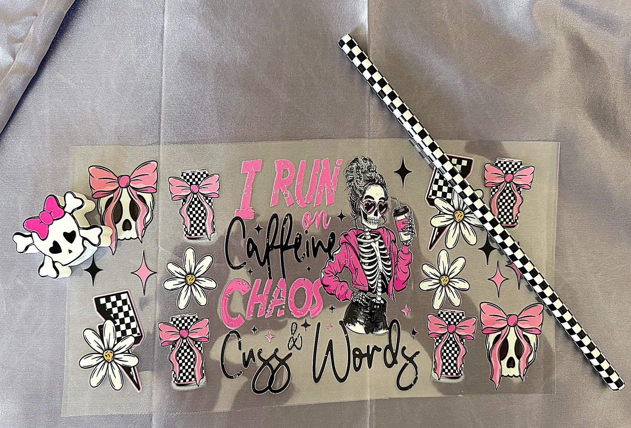 Wrap with Straw toppers - Elevated Wings