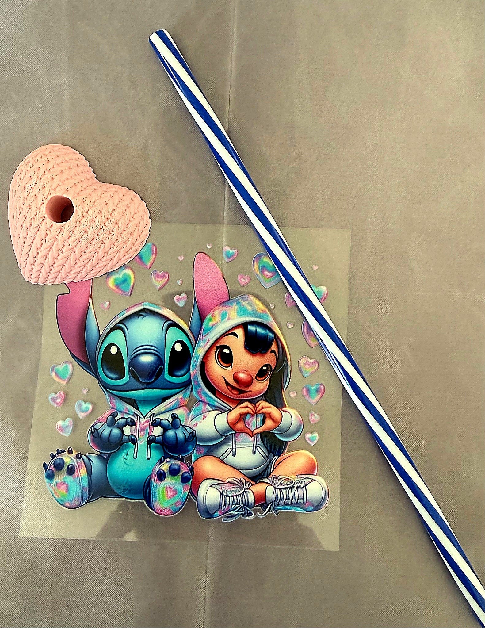 Wrap with Straw toppers - Elevated Wings