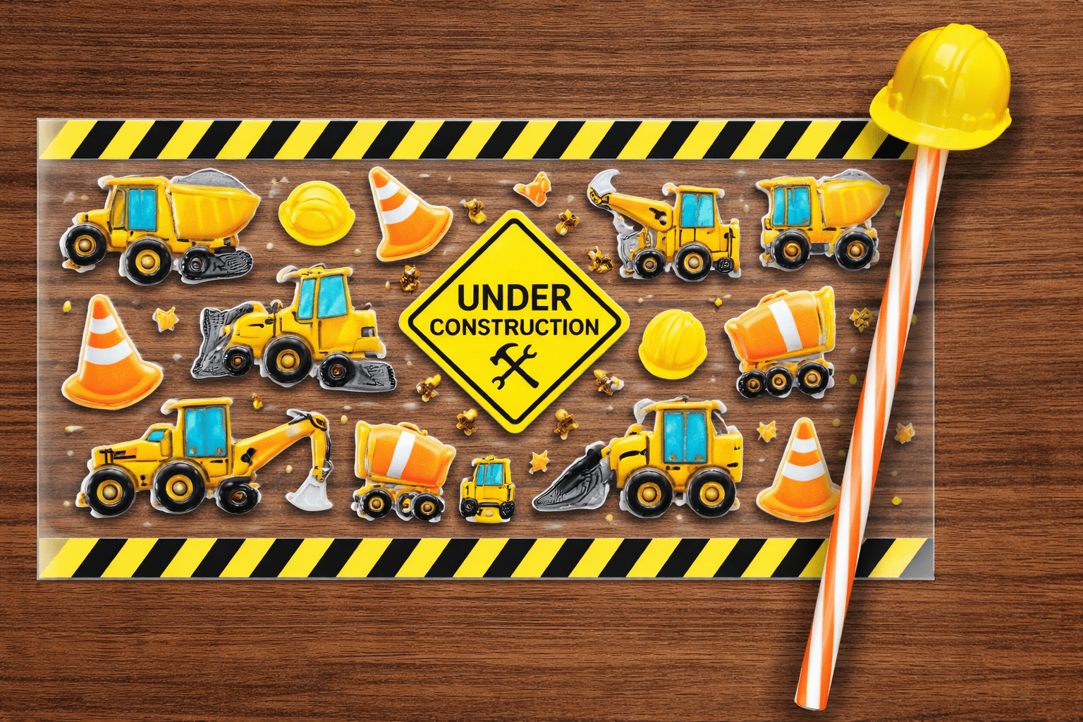 Wrap with Straw toppers - Elevated Wings