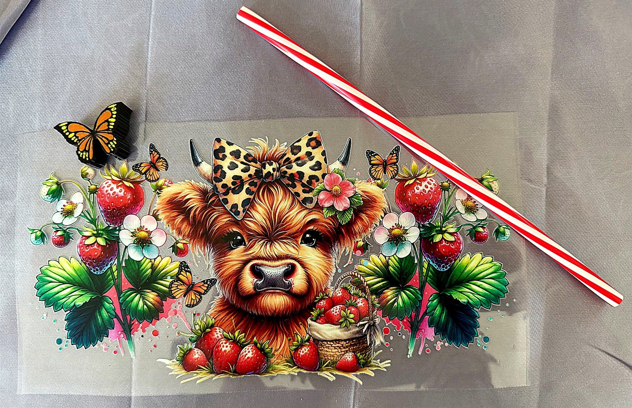 Wrap with Straw toppers - Elevated Wings